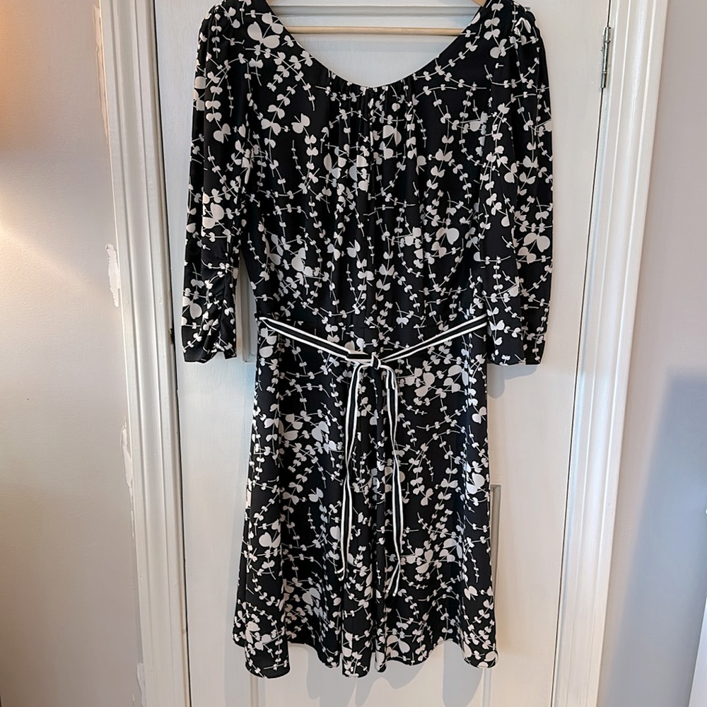 Boden dress with ribbon belt
